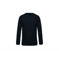 SWEAT HOMEM PUNHO E CÓS EM RIBE AZUL ESCURO K480